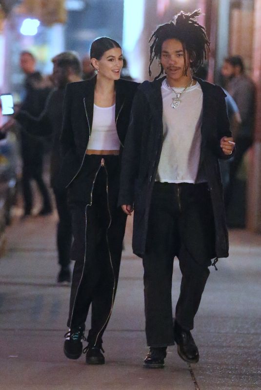 KAIA GERBER Night Out in New York 05/05/2018