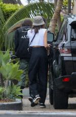 KAIA GERBER Out Shopping at Malibu Lumber Yard 05/11/2018