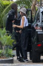 KAIA GERBER Out Shopping at Malibu Lumber Yard 05/11/2018