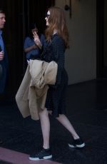 KAREN GILLAN at Zoe Saldana Star on the Hollywood Walk of Fame Ceremnoy in Los Angeles 05/03/2018