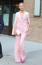 KAROLINA KURKOVA Leaves Her Hotel in New York 05/14/2018