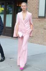 KAROLINA KURKOVA Leaves Her Hotel in New York 05/14/2018