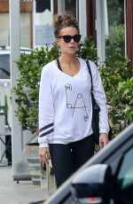 KATE BECKINSALE Out and About in Brentwood 05/11/2018