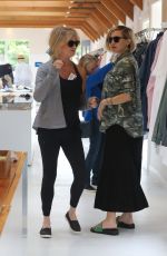 KATE HUDSON and GOLDIE HAWN Out Shopping in Brentwood 05/20/2018
