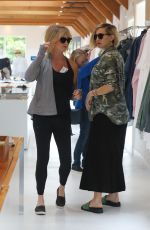 KATE HUDSON and GOLDIE HAWN Out Shopping in Brentwood 05/20/2018