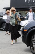 KATE HUDSON and GOLDIE HAWN Out Shopping in Brentwood 05/20/2018