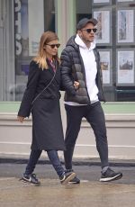 KATE MARA and Jaime Bell Out in New York 05/17/2018