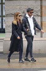 KATE MARA and Jaime Bell Out in New York 05/17/2018