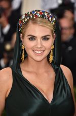 KATE UPTON at MET Gala 2018 in New York 05/07/2018