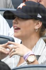 KATE UPTON at Yankees vs Astros Game in Bronx 05/28/2018