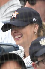 KATE UPTON at Yankees vs Astros Game in Bronx 05/28/2018