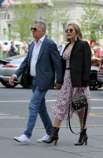 KATHARINE MCPHEE and David Foster Out on Central Park in New York 05/11/2018
