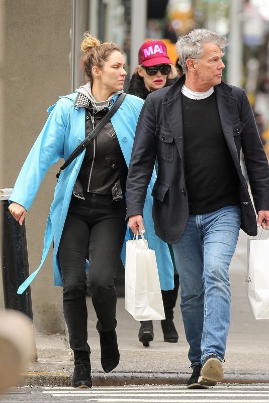 KATHARINE MCPHEE and David Foster Out Shopping in New York 04/30/2018