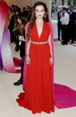 KATHERINE LANGFORD at MET Gala 2018 in New York 05/07/2018