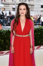 KATHERINE LANGFORD at MET Gala 2018 in New York 05/07/2018