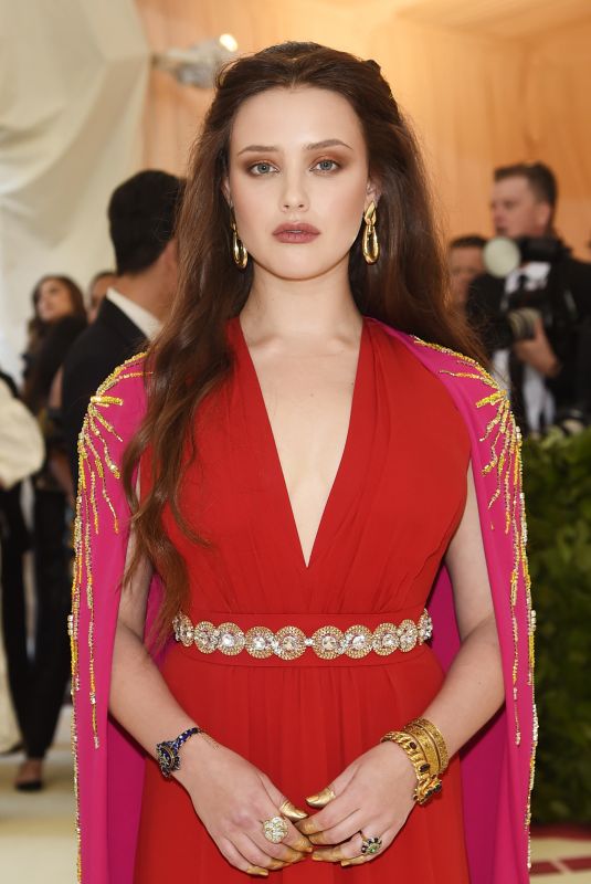 KATHERINE LANGFORD at MET Gala 2018 in New York 05/07/2018