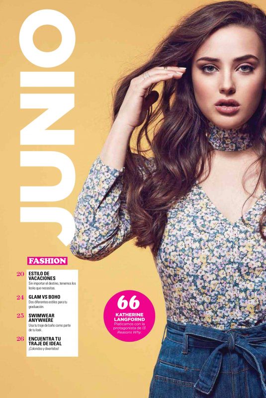KATHERINE LANGFORD in Seventeen Magazine, Mexico May 2018