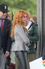KATHERINE MCNAMARA on the Set of Shadowhunters in Paris 05/17/2018