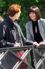 KATHERINE MCNAMARA on the Set of Shadowhunters, Season 3 in Paris 05/17/2018