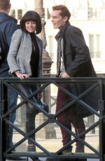 KATHERINE MCNAMARA on the Set of Shadowhunters, Season 3 in Paris 05/17/2018