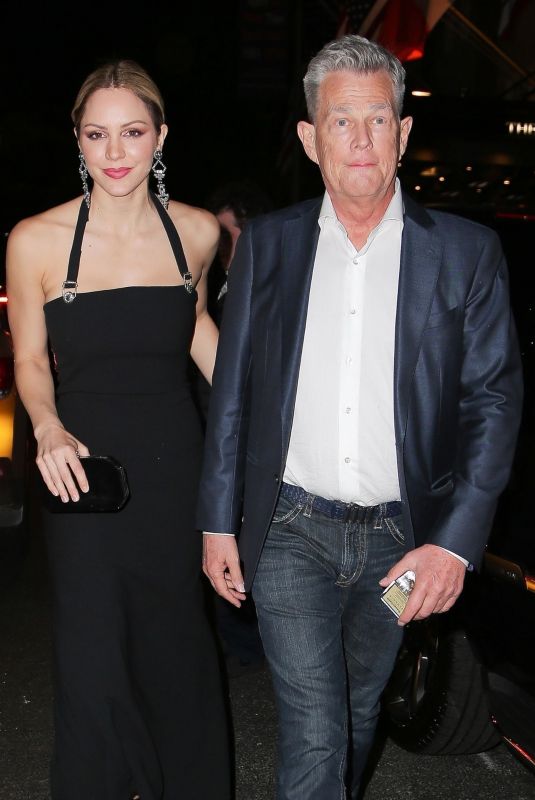 KATHERINE MCPHEE and David Foster Night Out in New York 05/08/2018