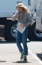 KATHRYN NEWTON Arrives to Set of Big Little Lies in Malibu 05/23/2018