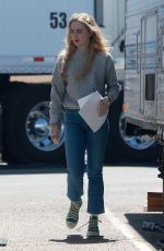KATHRYN NEWTON Arrives to Set of Big Little Lies in Malibu 05/23/2018