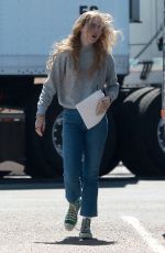 KATHRYN NEWTON Arrives to Set of Big Little Lies in Malibu 05/23/2018