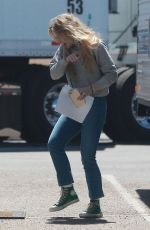 KATHRYN NEWTON Arrives to Set of Big Little Lies in Malibu 05/23/2018