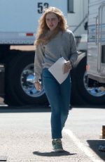 KATHRYN NEWTON Arrives to Set of Big Little Lies in Malibu 05/23/2018