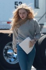 KATHRYN NEWTON Arrives to Set of Big Little Lies in Malibu 05/23/2018