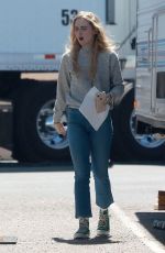 KATHRYN NEWTON Arrives to Set of Big Little Lies in Malibu 05/23/2018