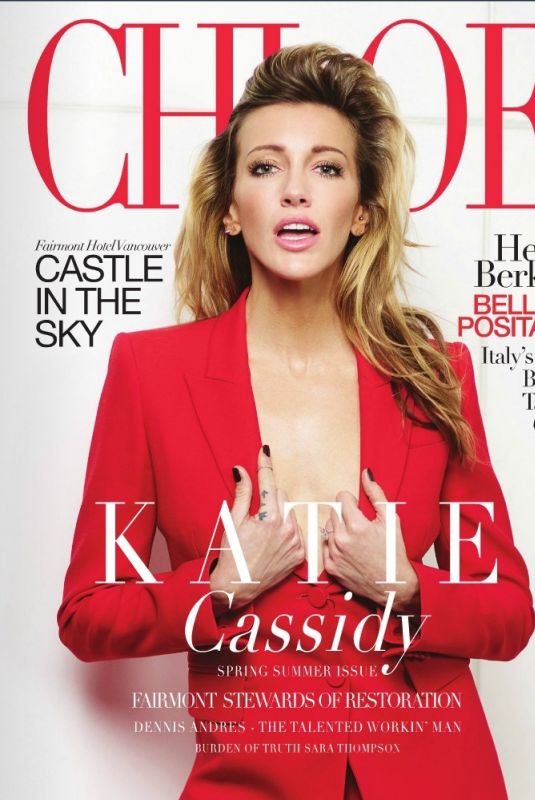 KATIE CASSIDY in Chloe Magazine, Spring 2018 Issue
