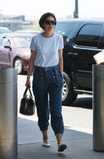 KATIE HOLMES Arrives at JFK Airport in New York 05/07/2018