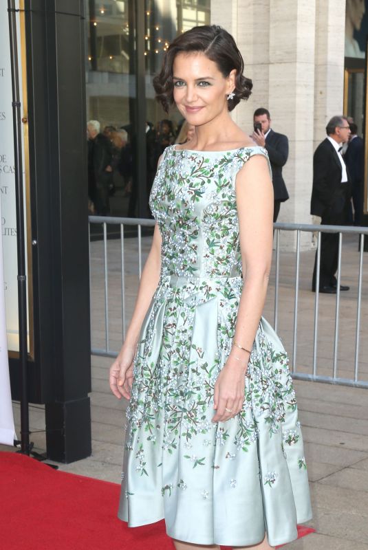 KATIE HOLMES at American Ballet Theatre Spring Gala in New York 05/21/2018