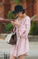 KATIE HOLMES Out and About in New York 05/14/2018