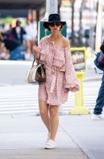 KATIE HOLMES Out and About in New York 05/14/2018