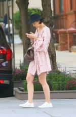 KATIE HOLMES Out and About in New York 05/14/2018