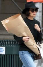 KATIE HOLMES Out and About in New York 05/18/2018