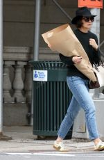 KATIE HOLMES Out and About in New York 05/18/2018