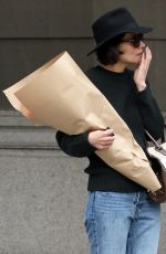 KATIE HOLMES Out and About in New York 05/18/2018
