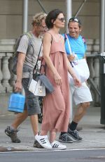 KATIE HOLMES Out and About in New York 05/29/2018