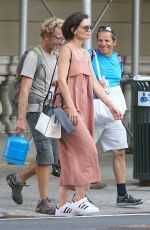 KATIE HOLMES Out and About in New York 05/29/2018