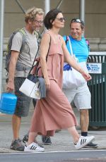 KATIE HOLMES Out and About in New York 05/29/2018