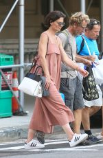 KATIE HOLMES Out and About in New York 05/29/2018