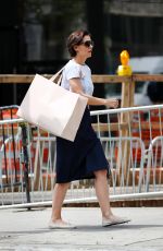 KATIE HOLMES Out in New York 05/15/2018