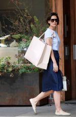 KATIE HOLMES Out in New York 05/15/2018