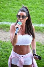 KATIE PRICE at Just 4 Children Charity Football Match at Crawley Town Football Club 05/07/2018