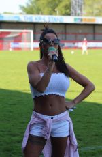KATIE PRICE at Just 4 Children Charity Football Match at Crawley Town Football Club 05/07/2018