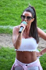 KATIE PRICE at Just 4 Children Charity Football Match at Crawley Town Football Club 05/07/2018